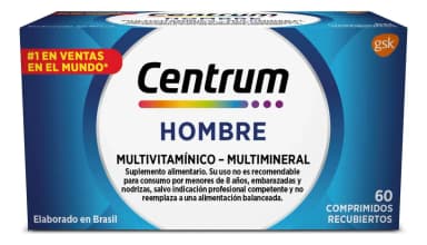 Centrum Hombre Multivitamínico Multimineral (60 comprimidos)