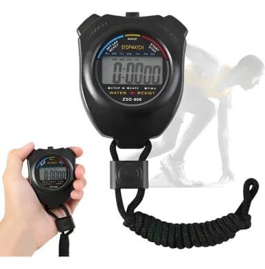 Cronómetro Deportivo Digital con Alarma y Calendario
