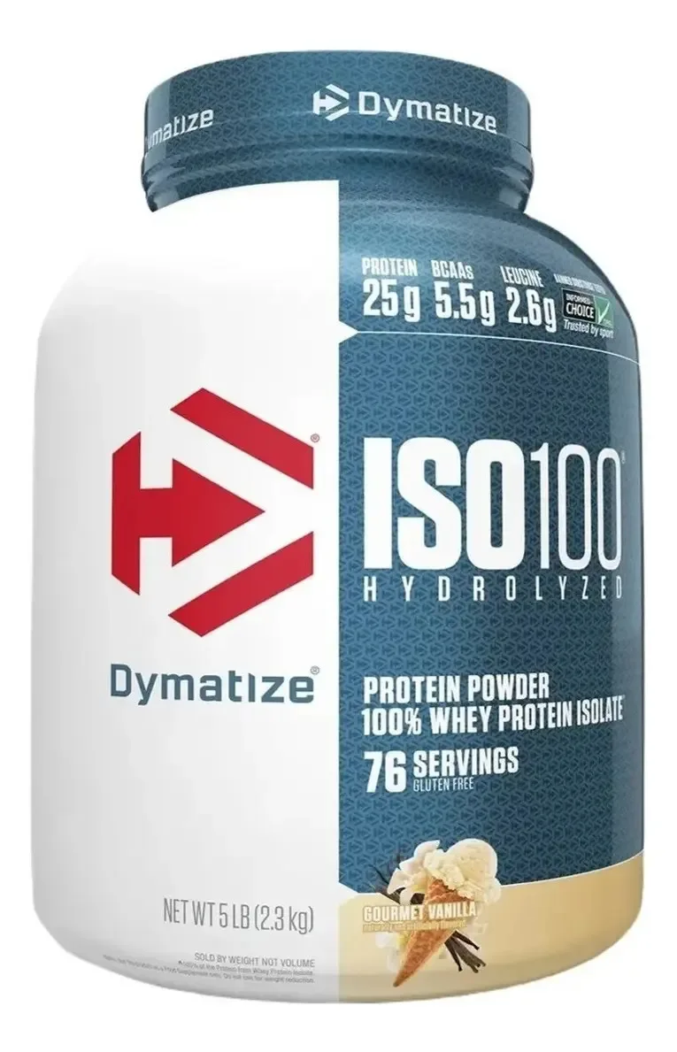 Dymatize ISO 100 Hydrolyzed 2,3 kg Vainilla Gourmet
