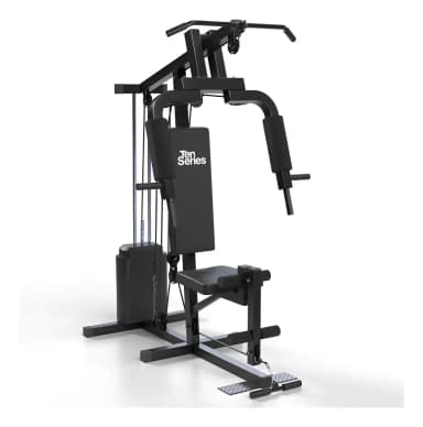 Home Gym G2000 Ten Series Estructura Negro Tapizado Negro