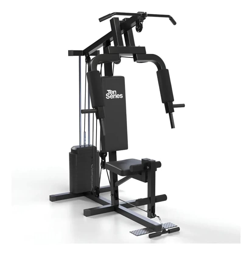 Home Gym G2000 Ten Series Estructura Negro Tapizado Negro
