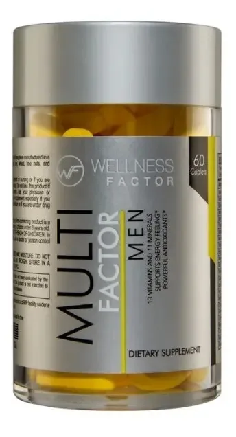 Wellness Factor MultiFactor Men (60 tabletas)