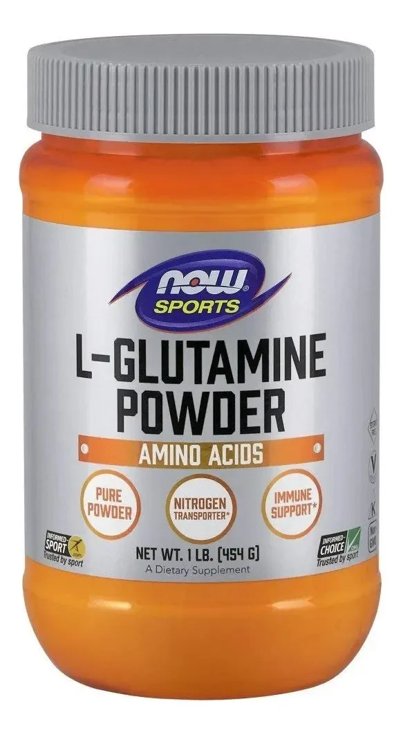 NOW L-Glutamine Powder 454 g