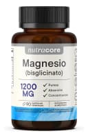 NutraCore Bisglicinato de Magnesio 1200 mg (90 cápsulas)