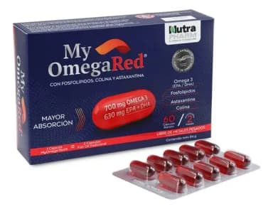 Nutrapharm My OmegaRed Krill Antártico (60 cápsulas)