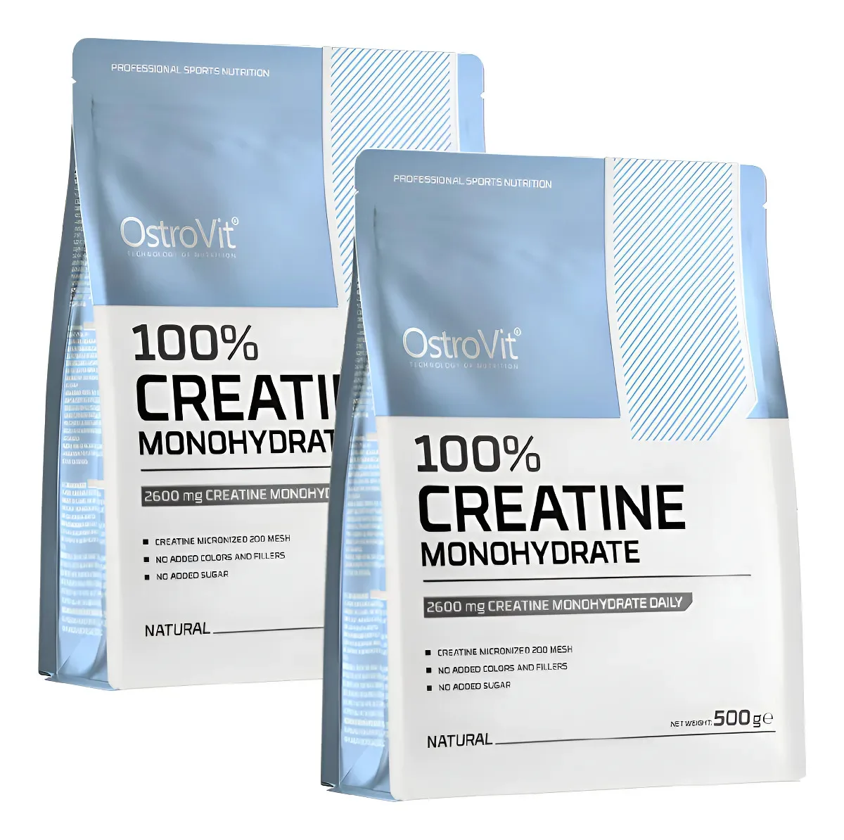 Ostrovit Creatina Monohidrato Pack 2 x 500 g