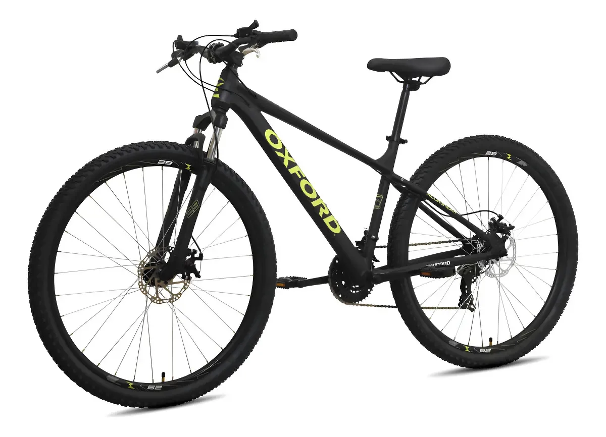 Bicicleta Mtb Oxford Everest Aro 29 Serie 2025 Color Negro Tamaño del cuadro M