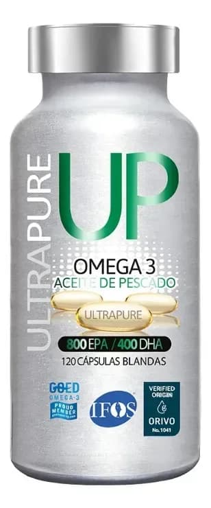 Up Omega 3 Ultrapure (120 cápsulas)